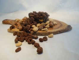 chocolate-nut-dragees