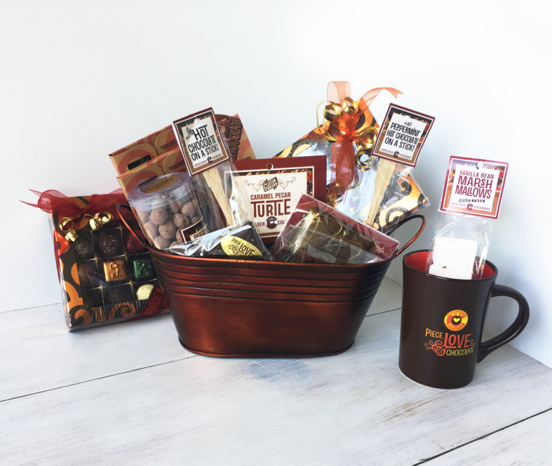 Sale! $61.00-Chocolate Inspirations Valentine Gift Basket
